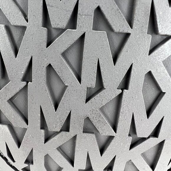 Michael Kors Girls Brown Flat Fully Zip Gold MK Logo Tone Size 3 Riding Boots - Picture 10 of 12